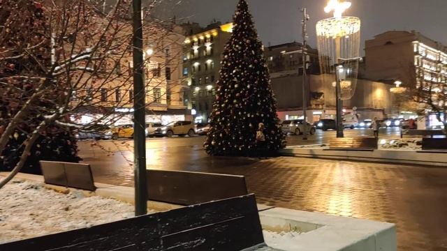 Moscow city in winter / Hotel Pekin / 2020 смотреть онлайн