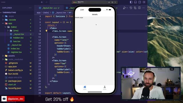 Build EVERY Layout with Expo Router смотреть онлайн