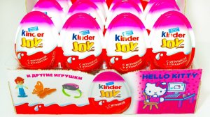 Kinder Surprise Joy Hello Kitty Киндер Сюрприз Джой Хелло Китти Новая Серия Киндеры для девочек
