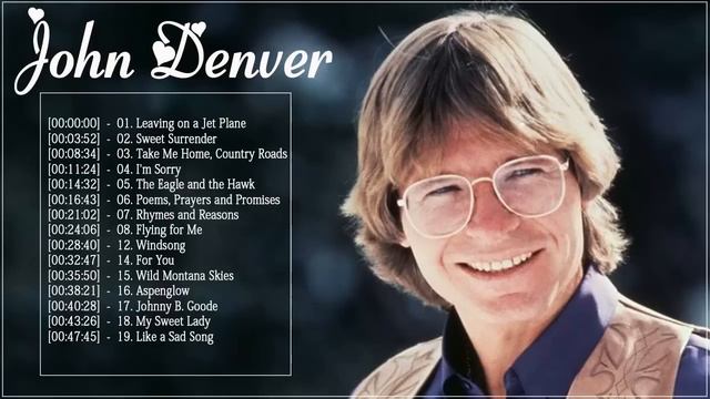 John Denver Greatest Hits Full Album - Best Songs Of John Denver - John Denver Top Hits 2020