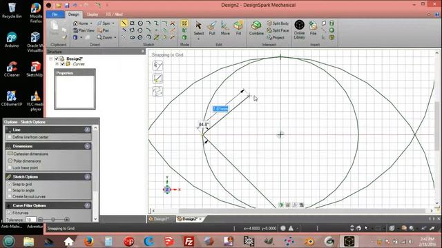 DesignSpark Mechanical: From Ellipse To Ovoid + The Egg Shape смотреть онлайн