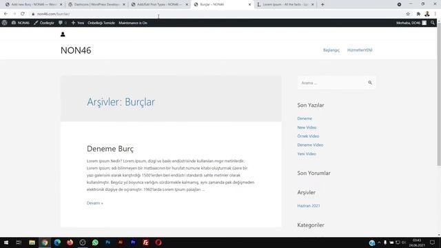 WordPress Custom Post Type Oluşturma смотреть онлайн