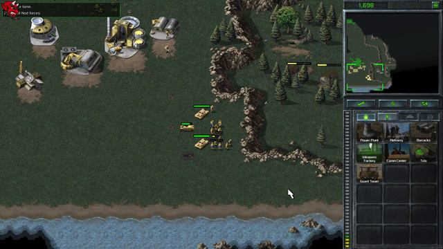 Command and Conquer Remastered Collection Gameplay Walkthrough Part 2 (GDI CAMPAIGN) смотреть онлайн