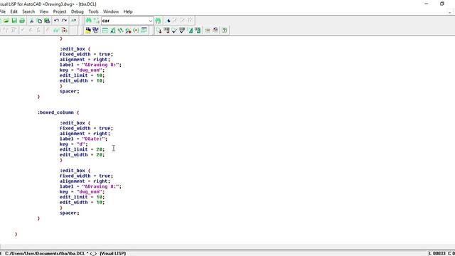 How to make Dialog Box (Title Block Attributes) using Visual LISP Editor with AutoCAD смотреть онлайн
