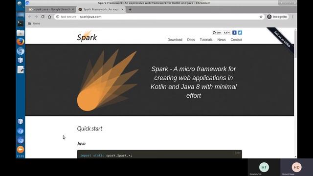 WebServer Concept - SparkJava as Portable Web Server смотреть онлайн