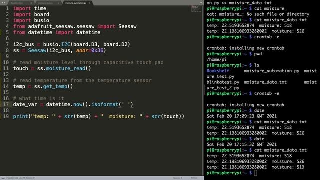Moisture Sensor Automation and Accuracy Quick-Fix (Raspberry Pi autogardener project ep#3) смотреть онлайн