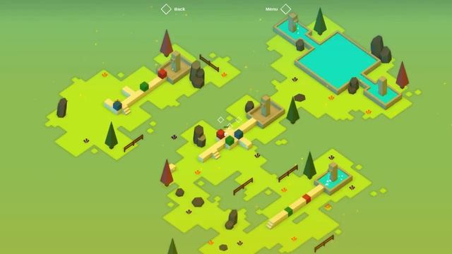 Triplicity Gameplay FULL Green Level (PC game). смотреть онлайн