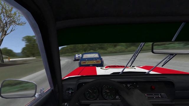 GTR2/Power & Glory, Jefferson Circuit, Ford Capri 2600. Race. 3rd смотреть онлайн