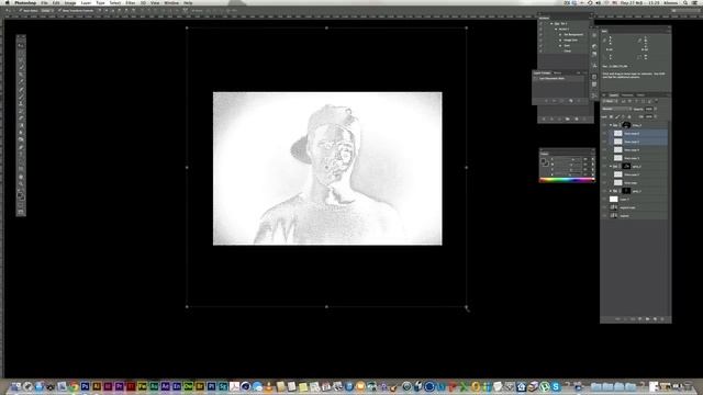 Give your photos a ballpoint pen sketch effect in Photoshop - Tutorial 18 смотреть онлайн