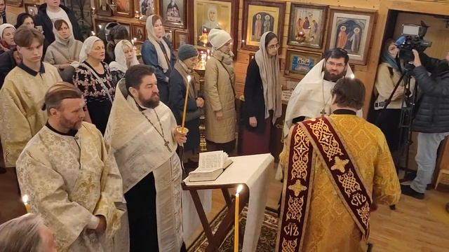 Панихида по о. Даниилу Сысоеву, в храме ап. Фомы на Кантемировской, 19 ноября 2023 г. смотреть онлайн
