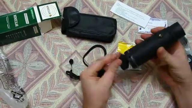 Посылка из Китая распаковка № 34 объектив для мобильного телефона с 40х60 зумом TOKOHANSUN смотреть онлайн