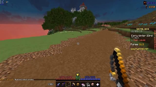 The Correct Way to AFK in Hypixel Skyblock смотреть онлайн