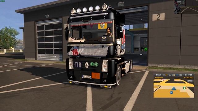 Euro Truck Simulator 2 Renault Magnum Vs Renaul Range T SCS Comparison
