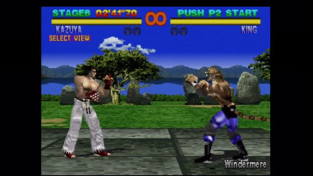 Tekken (1994) - Kazuya Mishima Playthrough