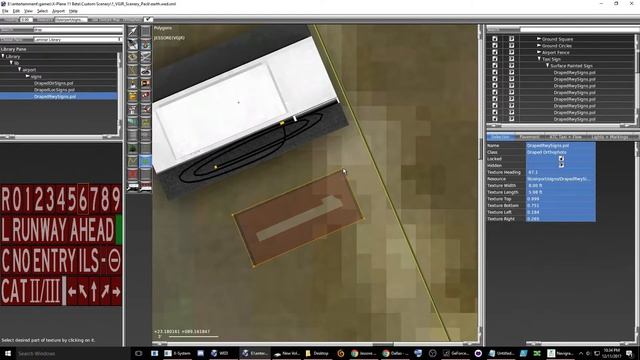 Small trick to easily draw surface painted taxi marking signs in X-Plane 11.10 using WED 1.6 смотреть онлайн