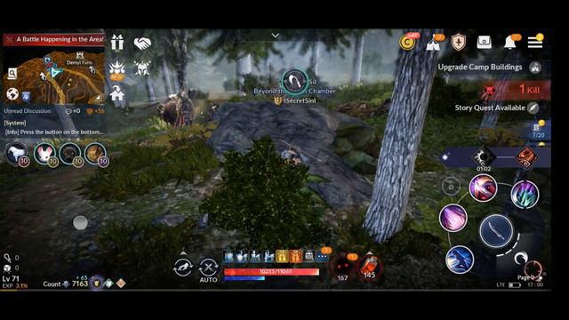 Chaotic guild war-warm up l Black Desert Mobile смотреть онлайн
