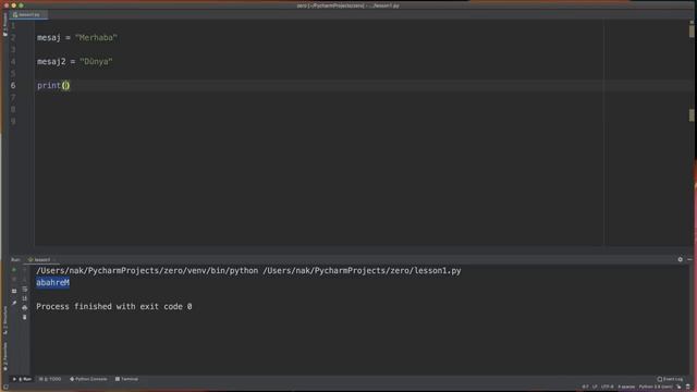 Sıfırdan Python Dersleri Ders 1: Stringler смотреть онлайн