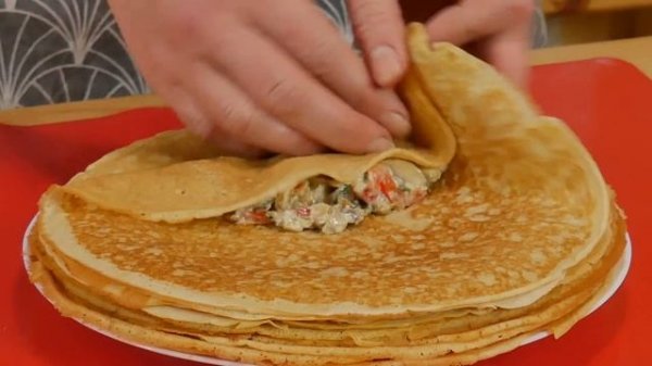 Три лучшие начинки для блинов