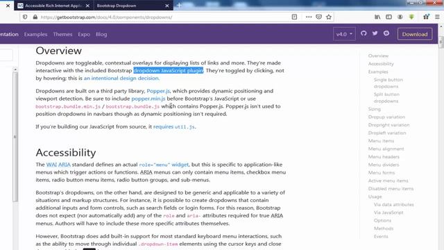 Dropdowns in Bootstrap, Lec-38|Bootstrap 4 tutorials for beginners in Urdu/Hindi| смотреть онлайн