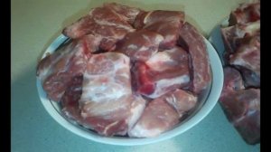 Свиное рагу из "Победы". Несколько экономных блюд.