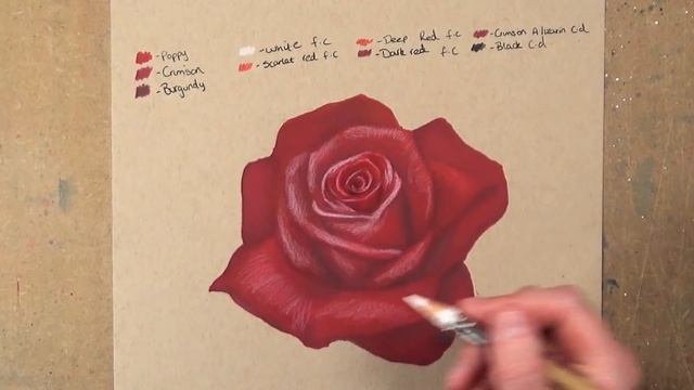 How To Draw A Realistic Rose смотреть онлайн