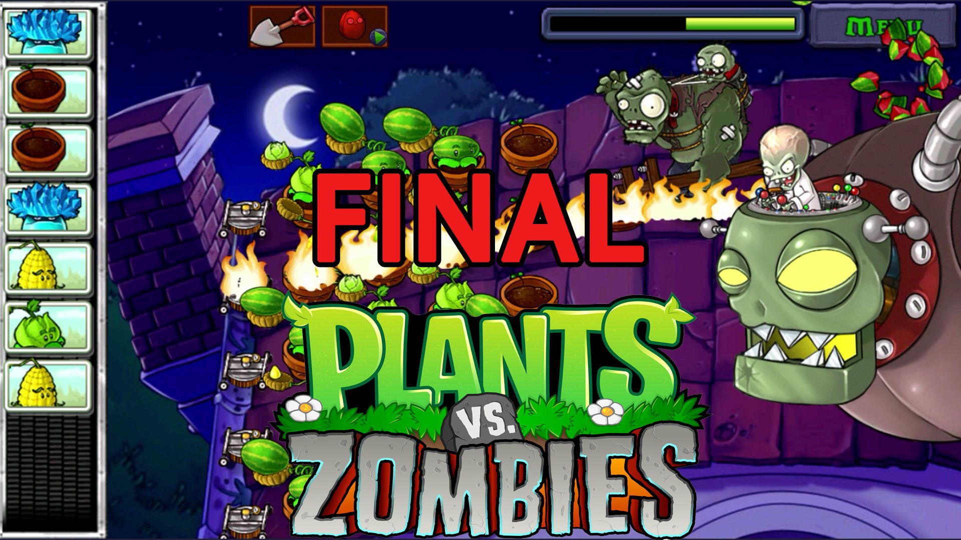 Растения против Зомби Финал! Прохождение игры| Plants vs Zombies Final #13 смотреть онлайн