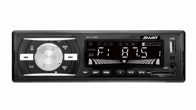 Отзыв от авто перевозчика на недорогую но качественную  автомагнитолу SWAT MEX-1029BT