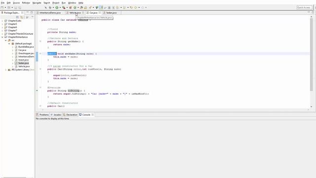 Java Inheritance - Protected members, Chains of Inheritance, and the Object Class смотреть онлайн