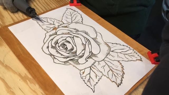 Dremel Wood Carving - Flower смотреть онлайн