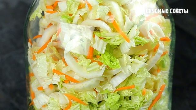Готовлю ТАЗАМИ и все равно МАЛО! Любимая ЗАКУСКА из пекинской КАПУСТЫ! смотреть онлайн