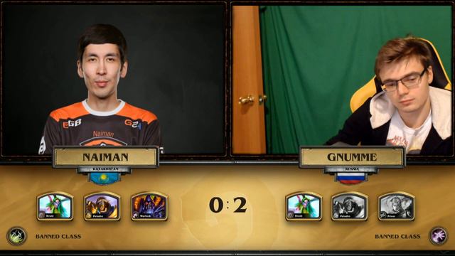 Naiman vs Gnumme, StarLadder Hearthstone Ultimate Series смотреть онлайн