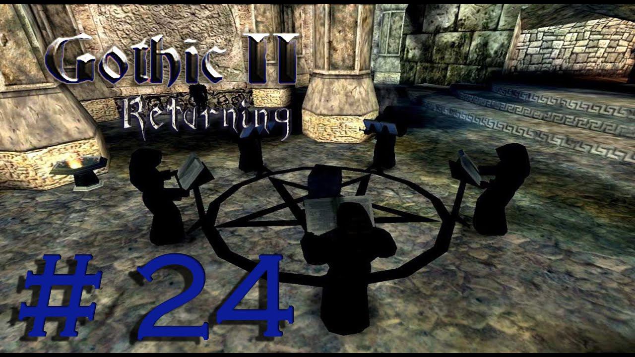 Gothic 2 Ret., Legend (0066) #24.2. 6-й,7-й и 8-й хранители, долина теней смотреть онлайн