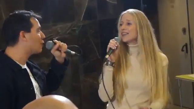 18.10.2019. ПАРАМИ. Родион Газманов и Василина Краснослободцева. Пианино в метро. "Маяковская" смотреть онлайн