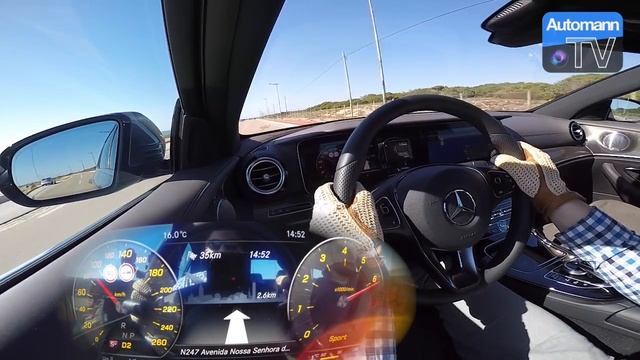 МЕРСЕДЕС E 400 333 лс 2017 разгон 0-100 км ч смотреть онлайн