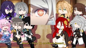 Honkai: Star Rail reacts to Honkai: Impact 3rd || Gacha Club reaction video