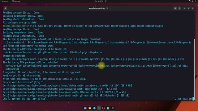 How to Install Docker on Ubuntu 23.04 Luner Lobster | Install Linux Docker on Ubuntu 23.04 Luner смотреть онлайн