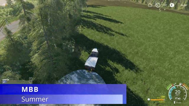 Новый сарай для тюков и весёлая солома // Новое Ягодное # 9 // Farming simulator 19 смотреть онлайн