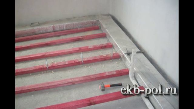 деревянный пол своими руками смотреть онлайн