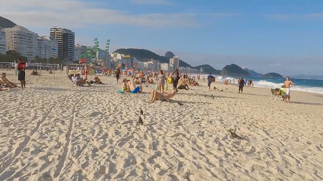 RIo de Janeiro Copacabana Beach / Carnival in Brazil 4K смотреть онлайн