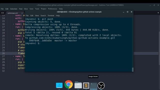 Creating CI/CD Pipeline using GitHub Actions for Python Project (Heroku Deployment Example) смотреть онлайн