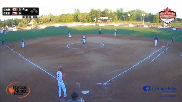 Czech Republic v Canada – WBSC Junior Men’s Softball World Championship 2018 смотреть онлайн