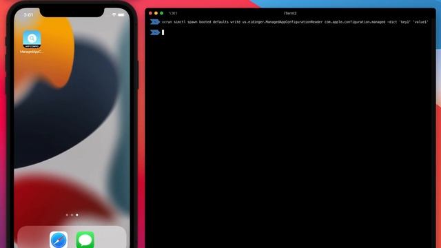 How to use xcrun simctl to set managed app configuration for testing in iOS simulator смотреть онлайн