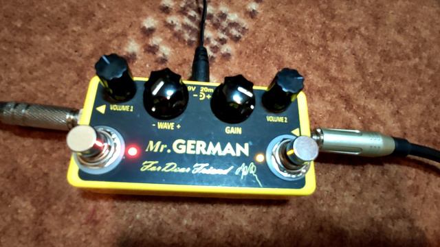 Guitar pedal Mr. GERMAN (FUZZ) смотреть онлайн