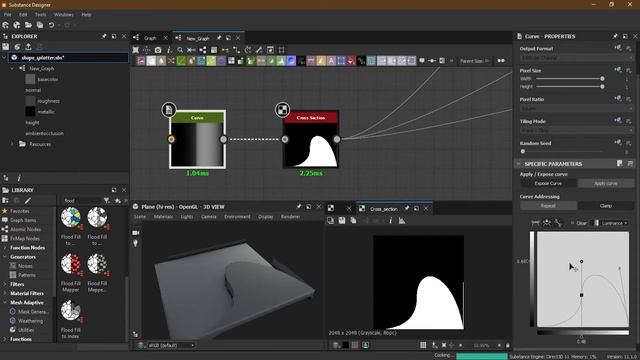 Cross Section Node | Lesson 14 | Chapter 2 | Substance Designer 2021 Essential Series смотреть онлайн
