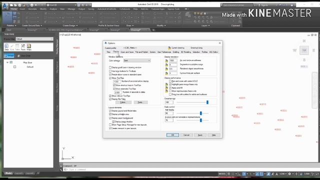 How to Change background Color Settings in Civil 3D. CH# 00 смотреть онлайн