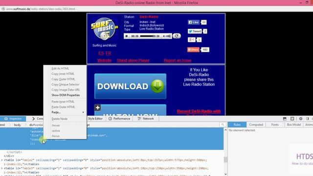 How to find hidden online radio stream url from the website complete tutorial. смотреть онлайн