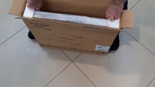 Вытяжка CATA C2-T600 WH. Распаковка. Комплектация, внешний вид. смотреть онлайн