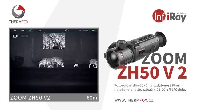 Thermfox - InfiRay ZOOM ZH50 V2 #wildboar #hunting смотреть онлайн