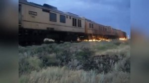 Поезд для шлифования рельсов РШП