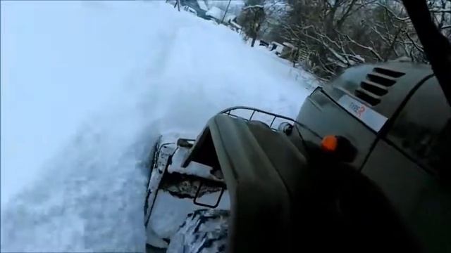 Снегоуборчная лопата на ЗиЛ131